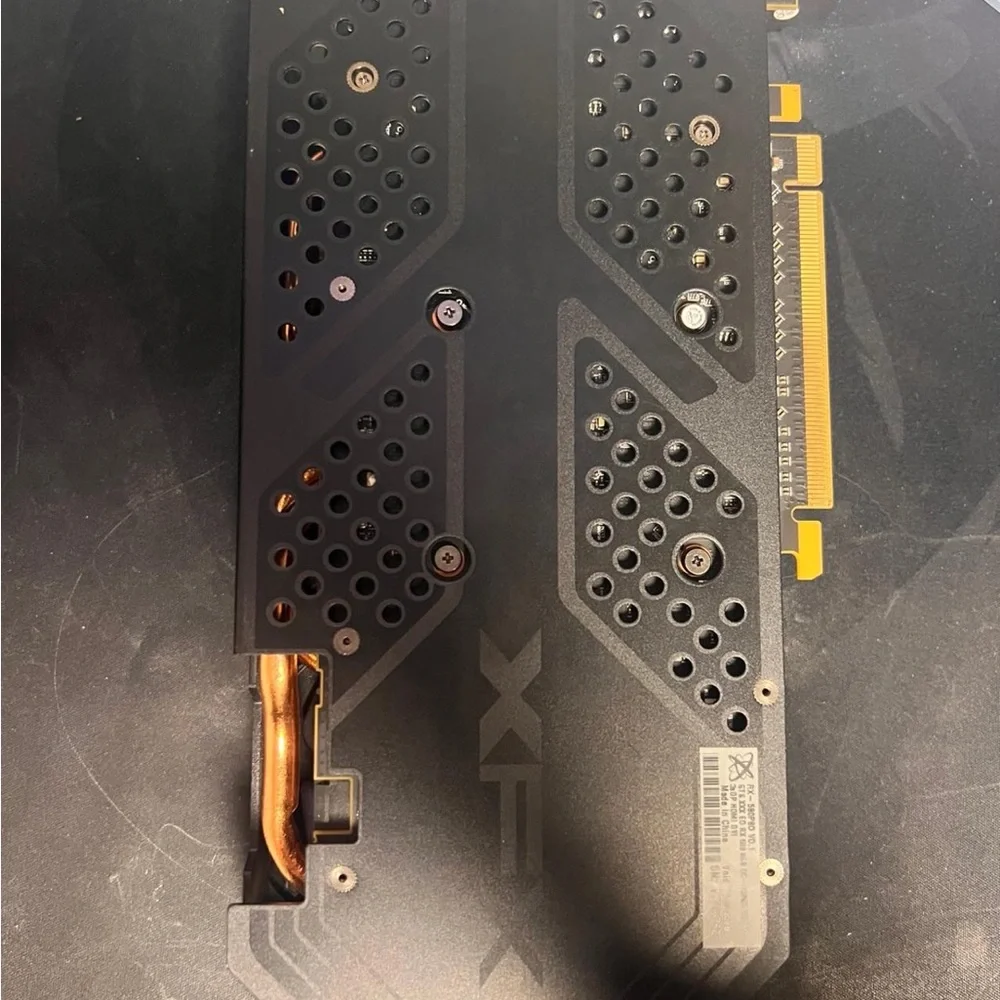 XFX Black and Red Dual-Fan Graphics Card
